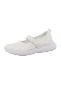 Sneaker Ballerinas Kappa "FANIA", Damen, Gr. 41, wei&szlig;, Synthetik, Schuhe Sneaker Ballerinas, Sommerschuhe, Freizeitschuh, Halbschuh, Slipper