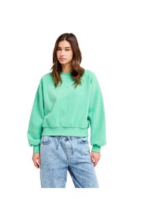 Rundhalspullover Roxy "Chill Story", Damen, Gr. M, katydid, Obermaterial: 65% Microfaser, 35% Walkfrottier;, Pullover Rundhalspullover