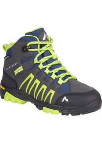 Wanderschuh McKINLEY "Denali MID AQX J", Jungen, Gr. 39, grau (anthra, lime), Synthetik, Textil, Schuhe Wanderschuh, Wasserdicht
