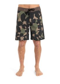 Boardshorts Quiksilver "Highline Arch 19", Herren, Gr. 36(XL), grape leaf handtman, Obermaterial: 88% Microfaser, 12% Elasthan;, Hosen Boardshorts
