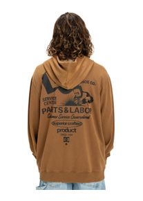 Hoodie DC Shoes "DC Parts Dep", Herren, Gr. S, toffee, Obermaterial: 55% Walkfrottier, 25% Walkfrottier, 20% Microfaser;, Sweatshirts Hoodie