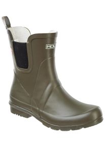 Gummistiefel MOLS "SUBURBS W RUBBER BOOT", Damen, Gr. 42, gr&uuml;n (olive night), Gummi, Schuhe Gummistiefel, wasserdicht