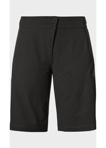 Sch&ouml;ffel Shorts SCH&Ouml;FFEL "Shorts Style Puula WMS", Damen, Gr. 38, Normalgr&ouml;&szlig;en, schwarz (9990, schwarz), Oberstoff: 95% Nylon, 5% Elasthan, Hosen Shorts