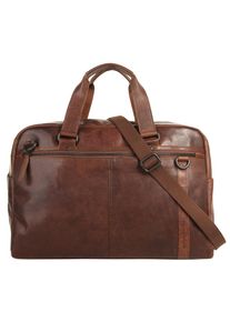 SPIKES & SPARROW Reisetasche SPIKES & SPARROW, Herren, Gr. B/H/T: 48cm x 32cm x 20cm onesize, cognac, Leder, Taschen Reisetasche, echt Leder