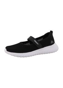 Sneaker Ballerinas Kappa "FANIA", Damen, Gr. 41, schwarz, Synthetik, Schuhe Sneaker Ballerinas, Sommerschuhe, Freizeitschuh, Halbschuh, Slipper