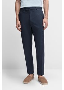 Anzughose Cinque "CIBEPPE", Herren, Gr. 48, N + S Gr, blau, Web, Obermaterial: 60% Polyester, 35% Viskose, 5% Elasthan, unifarben, gerade, unten schmal lang, Hosen Anzughose, Tapered-Fit, normale Leibh&ouml;he