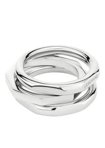 Liebeskind Berlin Ringe - Edelstahl Urban Chic - Gr. 58 - in Silber - f&uuml;r Damen