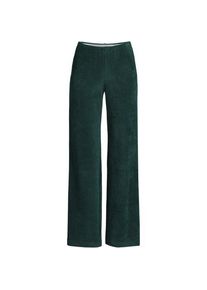 LANDS' END Strickcord-Hose mit weitem Bein, Damen,  Gr&uuml;n, Baumwolle/Polyester-Mischung, by Lands' End