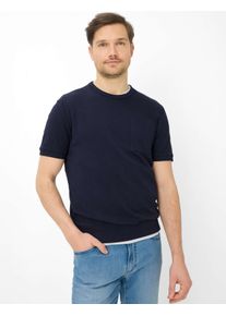 Brax Herren Sweatshirt Style SULLY marine, Blau, Gr. L