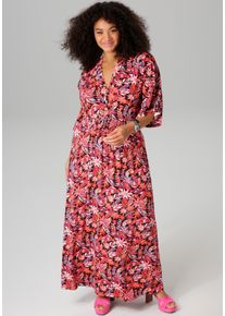 sheego Gro&szlig;e Gr&ouml;&szlig;en Sommerkleid, bunt, Gr&ouml;&szlig;e 50 - Damen