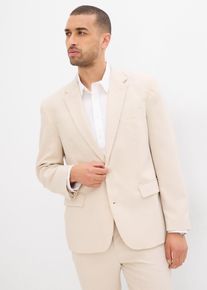 bonprix Baukasten-Sakko Regular Fit, beige, Gr.48, Zeitloses modisches Sakko im Regular Fit