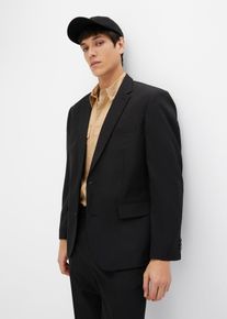 bonprix Baukasten-Sakko Regular Fit, schwarz, Gr.66, Zeitloses modisches Sakko im Regular Fit