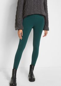bonprix Leggings (2er-Pack), rot, Gr.48/50 (XL), Komfortable Basic-Leggings mit Elastikbund, lang, 95% Baumwolle (organic)