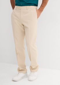 bonprix Baukasten-Anzugshose Regular Fit, beige, Gr.50, Zeitlose modische Anzughose-Hose im Regular Fit