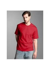 T-Shirt TRIGEMA "TRIGEMA T-Shirt DELUXE Baumwolle", Damen, Gr. S, braun (kirsch), Single Jersey, 100% Baumwolle, Basic, lang, Rundhals, Shirts T-Shirt