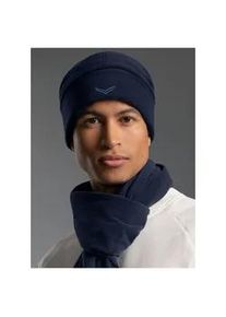 Fleecem&uuml;tze TRIGEMA "TRIGEMA Fleecem&uuml;tze", Herren, Gr. 3, blau (navy), Kunstfaser, M&uuml;tzen
