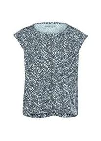 Rundhals-Shirt Anne Sofie Green Cotton blau, 38