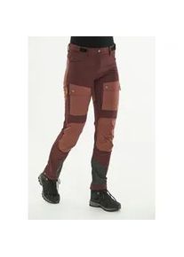 Softshellhose WHISTLER "Anissy", Damen, Gr. 42, EURO-Gr&ouml;&szlig;en, braun (karamell), 65% Polyester, 35% Baumwolle, mehrfarbig, lang, Hosen Softshellhose, mit atmungsaktivem Material