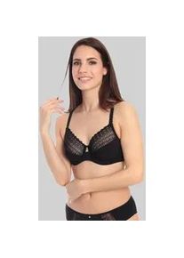 Sassa Mode B&uuml;gel-BH SASSA "Lovely Secret", Damen, Gr. 90, Cup F, schwarz, Obermaterial: 90% Polyamid, 10% Elasthan, unifarben, normal, BHs B&uuml;gel-BH, mit Spitzeneinsatz