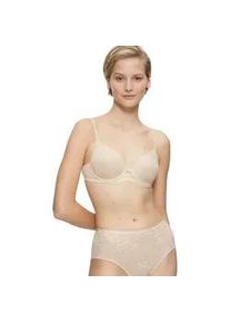 B&uuml;gel-BH Triumph "Amourette Charm WHP01", Damen, Gr. 85, Cup C, beige (creamy dream), Microtouch, Obermaterial: 58% Polyamid, 25% Polyester, 17% Elasthan, unifarben, BHs B&uuml;gel-BH, mit Stretch-Spitze und nahtlos vorgeformten Cups