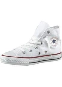 Sneaker Converse "Kinder Chuck Taylor Hi", Kinder, Gr. 33, wei&szlig;, Textil, Schuhe Skaterschuh Sneakerboots Canvassneaker Sneaker high, f&uuml;r Kinder