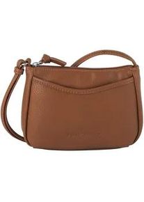 Umh&auml;ngetasche Tom Tailor DENIM "Cilia", Damen, Gr. B/H/T: 21,5cm x 14cm x 4cm, braun, Polyurethan, Polyurethan (PU), clean, gepflegt, unifarben, Taschen Umh&auml;ngetasche, l&auml;ssige Handtasche f&uuml;r die Party aus Lederimitat in strahlenden Farben