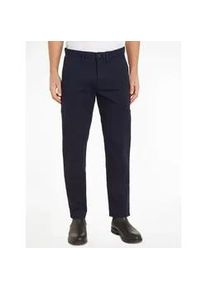 Chinohose Tommy Hilfiger "Chino Denton 1985 PIMA CO", Herren, Gr. 34, L&auml;nge 34, blau, Obermaterial: 96% Baumwolle, 4% Elasthan, normal, Hosen Chinohose
