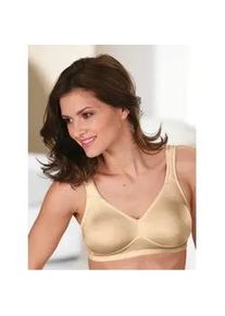 B&uuml;gelloser BH Speidel, Damen, Gr. 95, Cup E, beige (puder), 87% Polyamid, 13% Elasthan, BHs
