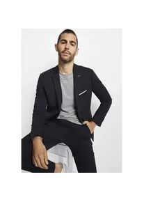 Anzugsakko Cinque "CIMONOPOLI", Herren, Gr. 46, blau (dunkelblau), Web, Obermaterial: 48% Polyamid, 42% Viskose, 10% Elasthan, unifarben, slim fit, Sakkos