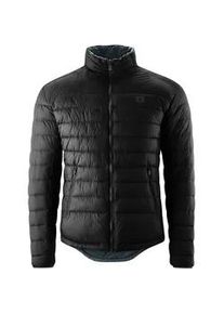 Fahrradjacke Gonso "BEVINCO", Herren, Gr. XXL, schwarz, 100% Polyamid, Jacken Fahrradjacke, Herren Primaloft-Jacke, warme, atmungsaktive und winddichte Wendejacke