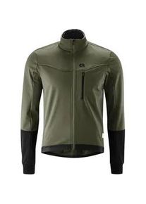 Fahrradjacke Gonso "Valaff", Herren, Gr. XXL, gr&uuml;n (olivgr&uuml;n), 100% Polyester, Jacken Fahrradjacke, Herren Softshell-Jacke, Windjacke atmungsaktiv und wasserabweisend