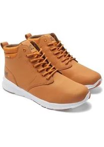 Stiefel DC Shoes "Mason 2", Herren, Gr. 7,5(40), braun (wheat, turkish coffee), Obermaterial:Obermaterial: Leder [Kuh] / Futter: Textil / Au&szlig;ensohle: Gummi;, Schuhe Stiefel