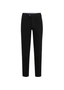 Br&uuml;hl Stoffhose BR&Uuml;HL "Milano II", Herren, Gr. 32, EURO-Gr&ouml;&szlig;en, schwarz, 78% Baumwolle, 21% Polyester, 1% Elasthan, unifarben, lang, Hosen Stoffhose, in Stretch-Denim