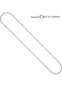 Silberkette Jobo, silber (silber 925), Halsketten, Damen, Silber 925 (Sterlingsilber), L: 45, Silberkette, Venezianerkette 925 Silber 45 cm 1,6 mm