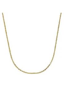 Collierkettchen Vivance "585 Gold Ankerkette 42cm", gelb, Halsketten, Damen, 42cm, Gold, L: 42 B: 2mm, gl&auml;nzend, Goldkette Ketten ohne Anh&auml;nger, B:2mm