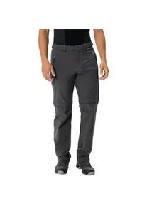 Outdoorhose Vaude "MEN'S FARLEY STRETCH T-ZIP PANTS III", Herren, Gr. 48, N-Gr, schwarz, Obermaterial: 89% Polyamid, 11% Elasthan, unifarben, Hosen Outdoorhose, mit Ges&auml;&szlig;tasche und Eingrifftaschen, mit Rei&szlig;verschluss-Applikationen