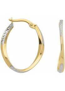 Adelia&acute;s Paar Ohrh&auml;nger ADELIA ́S "1 Paar 333 Gold Ohrringe / Creolen", gold, Ohrringe, Damen, Damen, Gold, 333 Gold Goldschmuck f&uuml;r Damen