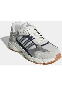 Sneaker Adidas SPORTSWEAR "CRAZYCHAOS 2000", Herren, Gr. 47, wei&szlig; (sanftes wei&szlig;, matte silber, legend ink), Leder, Synthetik, Textil, Schuhe Sneaker, inspiriert vom Design des adistar control