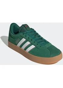 Sneaker Adidas SPORTSWEAR "VL COURT 3.0", Herren, Gr. 48, gr&uuml;n (dunkelgr&uuml;n, cloud wei&szlig;, collegiate burgundy), Leder, Textil, Schuhe Sneaker, inspiriert vom Design des Adidas samba