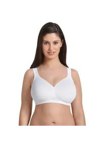 Soft-BH Rosa Faia "Twin", Damen, Gr. 110, Cup E, wei&szlig;, Stoff, Obermaterial: 70% Polyamid, 30% Elasthan, clean, leicht gl&auml;nzend, unifarben, normal, BHs Soft-BH, ohne B&uuml;gel, verstellbare Tr&auml;ger, weich, schlicht, atmungsaktiv
