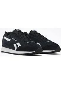 Sneaker Reebok CLASSIC "Reebok GLIDE RIPPLE", Herren, Gr. 42,5, schwarz-wei&szlig; (cschwarz, ftwwht, cschwarz), Leder, Synthetik, Textil, Schuhe Sneaker