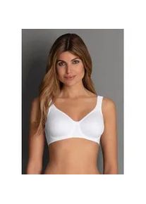B&uuml;gel-BH Rosa Faia "Twin", Damen, Gr. 95, Cup C, wei&szlig;, Stoff, Obermaterial: 70% Polyamid, 30% Elasthan, clean, leicht gl&auml;nzend, unifarben, normal, BHs B&uuml;gel-BH, mit B&uuml;gel, verstellbare Tr&auml;ger, schlicht, atmungsaktiv