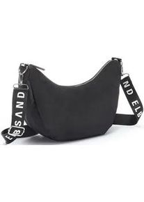 Umh&auml;ngetasche ELBSAND "Hobo-Tasche, Handtasche", Damen, Gr. B/H/T: 37cm x 25cm x 13cm, schwarz, Stoff, Textil, unifarben, Taschen Umh&auml;ngetasche, Schultertasche, Minibag, Henkeltasche, Crossbody Bag VEGAN