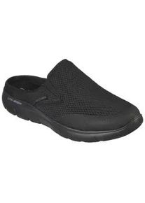Clog Skechers "SUMMITS", Herren, Gr. 46, schwarz, Textil, Schuhe Sommerschuh, Sommerschuh, Schlappen, Urlaub, im sportiven Look, Topseller