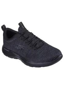 Slip-On Sneaker Skechers "SUMMITS-", Herren, Gr. 48,5, schwarz, Textil, Schuhe, Slipper, Freizeitschuh, Halbschuh mit Elastic Schn&uuml;rsenkel
