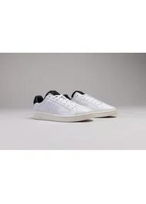 Sneaker K-Swiss "LOZAN KLUB LTH", Herren, Gr. 45, wei&szlig; (wei&szlig;, schwarz, s wei&szlig;), Leder, Synthetik, Schuhe Sneaker