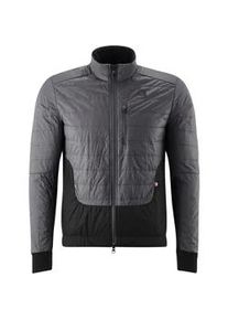 Fahrradjacke Gonso "Trail Jacket Primaloft M", Herren, Gr. M, grau, 100% Polyester, hoch geschlossener Ausschnitt, Jacken Fahrradjacke, Herren Radjacke, warme und atmungsaktive Primaloft-Jacke