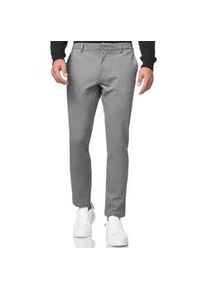 Anzughose INDICODE "INRoedekro", Herren, Gr. 29, L&auml;nge 32, grau (grau melange), Web, Obermaterial: 65% Polyester, 35% Baumwolle, unifarben, slim fit kn&ouml;chellang, Hosen Anzughose, gepflegter Look mit gerade geschnittener Beinform