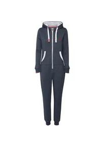 Overall oxmo "Overall OXBenna", Damen, Gr. M, N-Gr, blau (ins bl mel), Obermaterial: 60% Baumwolle CO. 40% Polyester PES., Overalls Overall