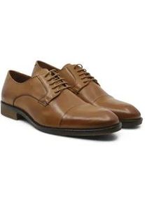 Schn&uuml;rschuh LINDBERGH "Schn&uuml;rschuhe", Herren, Gr. 46, braun (cognac), Obermaterial: 100% Rindsleder; Futter: 100% Schweinsleder, Schuhe Schn&uuml;rschuh